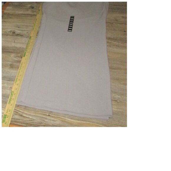 New Torrid Structured Wide Leg Pants Stretch Waist Trouser Pockets Grey Size 22R - Picture 10 of 11